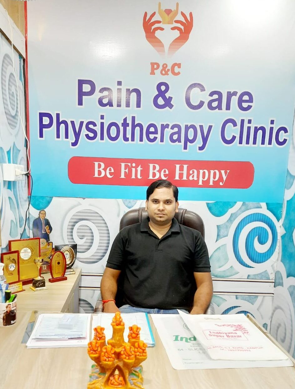 Best Physiotherapy clinic in kanpur-Pain and Care physiotherapy Clinic, Heal The World, Physiotherapist Dr. Mukesh Srivastava, Best physiotherapy centre in kanpur, physiotherapy clinic near me.